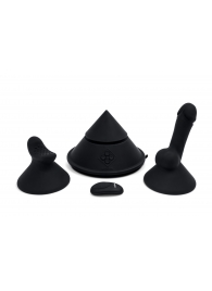 Конусный вибромассажер Cowgirl Cone с 2 насадками - CowGirl - купить с доставкой в Орске