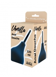 Черный анальный душ Anal Douche L - Lola Games - купить с доставкой в Орске