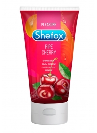 Интимная гель-смазка Shefox «Спелая вишня» - 50 мл. - Shefox - купить с доставкой в Орске