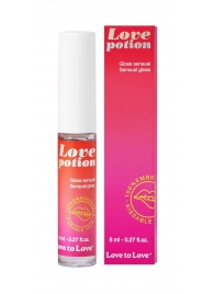 Возбуждающий блеск для губ Love Potion - 8 мл. - Love to Love - купить с доставкой в Орске