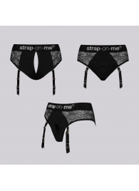 Трусики для фиксации насадок Strap-on-me Harness Lingerie Diva XS - Strap-on-me - купить с доставкой в Орске