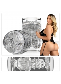 Прозрачный двусторонний мастурбатор Fleshlight Quickshot Mia Malkova - Fleshlight - в Орске купить с доставкой