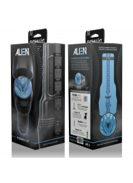 Мастурбатор-вагина Fleshlight Freaks Alien Blue Metallic - Fleshlight - в Орске купить с доставкой