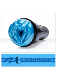 Мастурбатор-вагина Fleshlight Freaks Alien Blue Metallic - Fleshlight - в Орске купить с доставкой