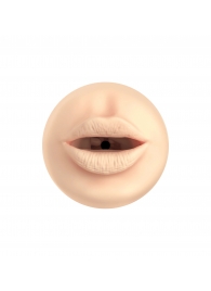 Телесный мастурбатор-ротик Feel Stroker Mouth - Kiiroo - в Орске купить с доставкой