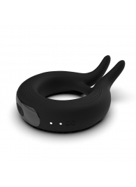 Черное эрекционное кольцо Marry Me Rechargeable Vibrating Cockring - Adrien Lastic - в Орске купить с доставкой