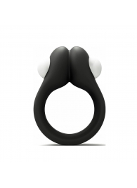 Черное эрекционное кольцо Zippy Vibrating Ring With Bullet - Adrien Lastic - в Орске купить с доставкой