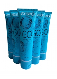 Набор из 5 пролонгирующих лубрикантов на водной основе Egzo Go (по 100 мл.) - EGZO - купить с доставкой в Орске