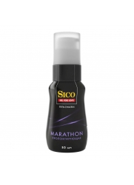 Пролонгирующая гель-смазка Sico Marathon - 50 мл. - Sico - купить с доставкой в Орске