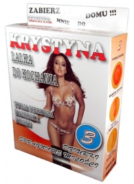 Надувная секс-кукла Krystyna - Boys of Toys - в Орске купить с доставкой