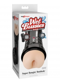 Мастурбатор-анус в колбе Super Banging Butthole - Pipedream - в Орске купить с доставкой