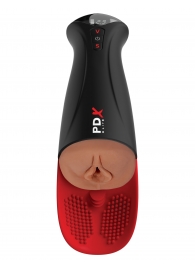 Мастурбатор-вагина в колбе с вибрацией Fuck-O-Matic Pro XL - Pipedream - в Орске купить с доставкой