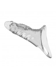 Прозрачная насадка на пенис - 22 см. - Baile - в Орске купить с доставкой
