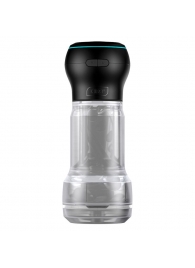 Набор PowerBlow   Feel Pocket Stroker Crystal: мастурбатор и интерактивная насадка - Kiiroo - в Орске купить с доставкой