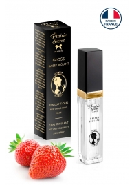 Стимулирующий блеск для губ со вкусом клубники - 7 мл. - Plaisir Secret - купить с доставкой в Орске Стимулирующий блеск для губ со вкусом клубники - 7 мл. - Plaisir Secret - купить с доставкой в Орске