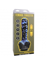Черно-синяя мини-машина на присоске Tendril Thruster - 21,6 см. - Doc Johnson - купить с доставкой в Орске