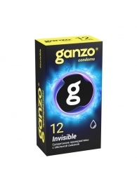 Супертонкие презервативы Ganzo Invisible - 12 шт. - Ganzo - купить с доставкой в Орске