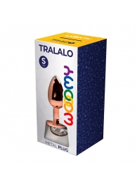 Анальная втулка Wooomy Tralalo Size S с прозрачным кристаллом - Adrien Lastic в Орске Анальная втулка Wooomy Tralalo Size S с прозрачным кристаллом - Adrien Lastic