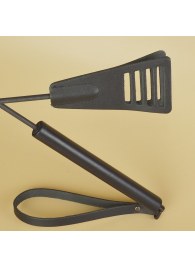 Черный кожаный стек «Сириус» - 60 см. - Sitabella - купить с доставкой в Орске