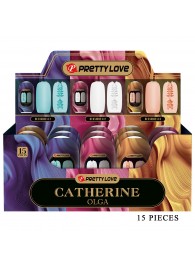 Набор из 15 мастурбаторов Catherine Olga - Baile - в Орске купить с доставкой