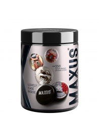 Черные утолщенные презервативы MAXUS Extra Strong с железным кейсом - 15 шт. - Maxus - купить с доставкой в Орске