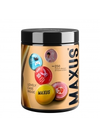 Точечные презервативы MAXUS 2000 Amazing Dots с железным кейсом - 15 шт. - Maxus - купить с доставкой в Орске