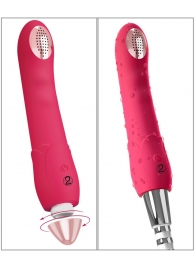 Малиновая насадка на душ с вибрацией Showers to orgasm - 20,1 см. - Orion - купить с доставкой в Орске