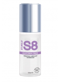 Лубрикант на водной основе S8 Glycerin Free без глицерина - 125 мл. - Stimul8 - купить с доставкой в Орске