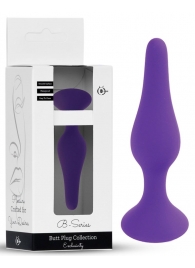 Фиолетовая анальная втулка Silcone Purple Plug Small - 10 см. - Boys of Toys в Орске Фиолетовая анальная втулка Silcone Purple Plug Small - 10 см. - Boys of Toys