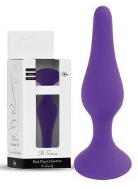 Фиолетовая анальная втулка Silcone Purple Plug Extra Large - 15,5 см. - Boys of Toys в Орске Фиолетовая анальная втулка Silcone Purple Plug Extra Large - 15,5 см. - Boys of Toys