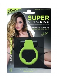 Люминесцентное эрекционное виброкольцо Super - Clara Morgane - в Орске купить с доставкой