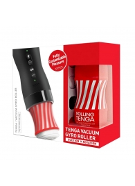 Набор Tenga Vacuum Gyro Roller 3s: мастурбатор и устройство для вращения и создания вакуума - Tenga - в Орске купить с доставкой Набор Tenga Vacuum Gyro Roller 3s: мастурбатор и устройство для вращения и создания вакуума - Tenga - в Орске купить с доставкой