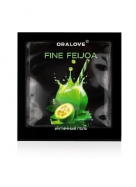 Саше съедобной оральной смазки OraLove с ароматом фейхоа - 3 гр. - Биоритм - купить с доставкой в Орске Саше съедобной оральной смазки OraLove с ароматом фейхоа - 3 гр. - Биоритм - купить с доставкой в Орске