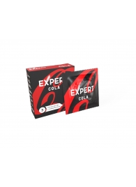 Презервативы с ароматом колы Expert Cola - 3 шт. - Expert - купить с доставкой в Орске
