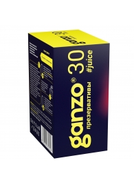 Ароматизированные презервативы Ganzo Juice - 30 шт. - Ganzo - купить с доставкой в Орске Ароматизированные презервативы Ganzo Juice - 30 шт. - Ganzo - купить с доставкой в Орске