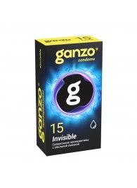 Супертонкие презервативы Ganzo Invisible - 15 шт. - Ganzo - купить с доставкой в Орске Супертонкие презервативы Ganzo Invisible - 15 шт. - Ganzo - купить с доставкой в Орске