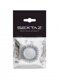 Круглое эрекционное кольцо с «ресничками» - Sextaz - в Орске купить с доставкой