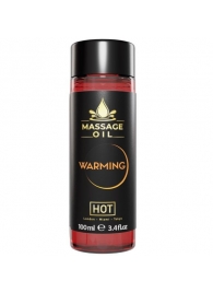 Массажное масло с согревающим эффектом Massage Oil Warming - 100 мл. - HOT - купить с доставкой в Орске