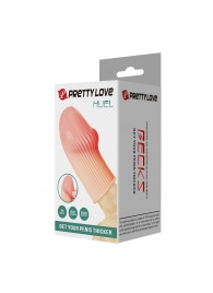 Телесная насадка на пенис Huel - 9 см. - Baile - в Орске купить с доставкой