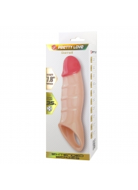 Телесная удлиняющая насадка на пенис Darnel - Baile - в Орске купить с доставкой