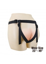 Черные трусики харнесс с платформой Caludio I - Baile - купить с доставкой в Орске