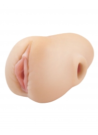 Телесный мастурбатор-вагина Pussy Pounder Squeeze Stroker - Pipedream - в Орске купить с доставкой