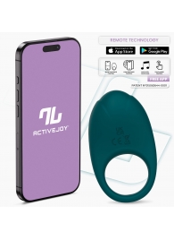 Зеленое интерактивное виброкольцо Ringo - Intoyou - в Орске купить с доставкой