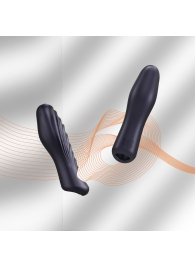 Сливовая силиконовая насадка на пенис с подхватом Manwan Ryzer - Manwan - в Орске купить с доставкой