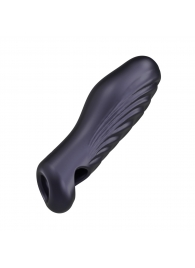 Сливовая силиконовая насадка на пенис с подхватом Manwan Ryzer - Manwan - в Орске купить с доставкой