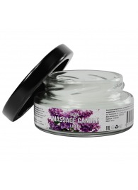 Массажная свеча «Сирень» - 50 мл. - SGAN - купить с доставкой в Орске