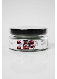 Массажная свеча «Спелая вишня» - 50 мл. - SGAN - купить с доставкой в Орске