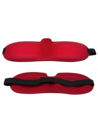 Красная глухая маска на резинке - Sitabella - купить с доставкой в Орске