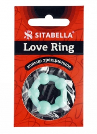 Цветное эрекционное кольцо с 5 бусинами Love Ring - Sitabella - в Орске купить с доставкой