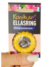 Цветное рельефное эрекционное кольцо Ellasring - Sitabella - в Орске купить с доставкой